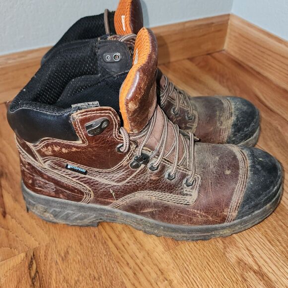 Timberland Pro Men's Helix Composite Leather Safety Boots Size 10.5M - Picture 9 of 11